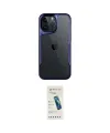 ieg™ iPhone 16 Pro Max Kılıf Akış Çizgi Koleksiyonu - Şeffaf Pasifik Cam Ekran Koruyucu