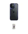 ieg™ iPhone 16 Pro Max Kılıf Akış Çizgi Koleksiyonu - Siyah Bilvis 3D Cam Ekran Koruyucu