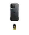 ieg™ iPhone 16 Pro Max Kılıf Akış Çizgi Koleksiyonu - Siyah Buffer Cam Ekran Koruyucu