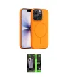 ieg™ iPhone 16 Pro Max Kılıf Atlas Asil Prime - Şeffaf 360 Full Body Arka Koruyucu