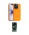 ieg™ iPhone 16 Pro Max Kılıf Atlas Asil Prime - Siyah 360 Mat Full Body Arka Koruyucu