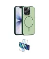 ieg™ iPhone 16 Pro Max Kılıf Atlas Asil Prime - Siyah 3D Antistatik Cam Ekran Koruyucu