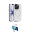 ieg™ iPhone 16 Pro Max Kılıf Atlas Asil Prime - Siyah 3D Antistatik Seramik Nano Ekran Koruyucu