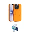 ieg™ iPhone 16 Pro Max Kılıf Atlas Asil Prime - Siyah 3D Antistatik Seramik Nano Ekran Koruyucu