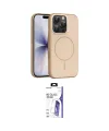 ieg™ iPhone 16 Pro Max Kılıf Atlas Asil Prime - Siyah Bilvis 3X AR HD Cam Ekran Koruyucu