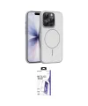ieg™ iPhone 16 Pro Max Kılıf Atlas Asil Prime - Siyah Bilvis 3X AR HD Cam Ekran Koruyucu