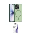 ieg™ iPhone 16 Pro Max Kılıf Atlas Asil Prime - Siyah Bilvis 3X AR HD Cam Ekran Koruyucu