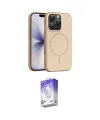 ieg™ iPhone 16 Pro Max Kılıf Atlas Asil Prime - Siyah Bilvis 5in1 3D Magic Cam Ekran Koruyucu