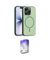 ieg™ iPhone 16 Pro Max Kılıf Atlas Asil Prime - Siyah Bilvis 5in1 3D Magic Cam Ekran Koruyucu