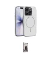 ieg™ iPhone 16 Pro Max Kılıf Atlas Asil Prime - Siyah Bilvis Hayalet Cam Ekran Koruyucu