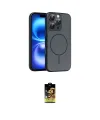 ieg™ iPhone 16 Pro Max Kılıf Atlas Asil Prime - Siyah Buffer Cam Ekran Koruyucu