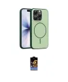 ieg™ iPhone 16 Pro Max Kılıf Atlas Asil Prime - Siyah Buffer Hayalet Cam Ekran Koruyucu