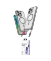 ieg™ iPhone 16 Pro Max Kılıf Atlas Doku Koleksiyonu - Siyah Bilvis 3X AR HD Cam Ekran Koruyucu