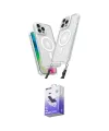 ieg™ iPhone 16 Pro Max Kılıf Atlas Doku Koleksiyonu - Siyah Bilvis 5in1 5D Magic Hayalet Cam Ekran Koruyucu
