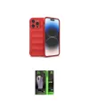 ieg™ iPhone 16 Pro Max Kılıf Atlas Koleksiyonu - Şeffaf 360 Full Body Arka Koruyucu
