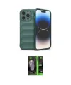 ieg™ iPhone 16 Pro Max Kılıf Atlas Koleksiyonu - Şeffaf 360 Full Body Arka Koruyucu