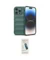 ieg™ iPhone 16 Pro Max Kılıf Atlas Koleksiyonu - Şeffaf Pasifik Cam Ekran Koruyucu