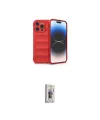 ieg™ iPhone 16 Pro Max Kılıf Atlas Koleksiyonu - Siyah Bilvis 3D Cam Ekran Koruyucu