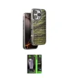 ieg™ iPhone 16 Pro Max Kılıf Atlas Minimal Özel Seri - Şeffaf 360 Full Body Arka Koruyucu