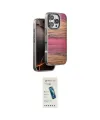 ieg™ iPhone 16 Pro Max Kılıf Atlas Minimal Özel Seri - Şeffaf Pasifik Cam Ekran Koruyucu