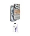 ieg™ iPhone 16 Pro Max Kılıf Atlas Minimal Özel Seri - Siyah Bilvis 3X AR HD Cam Ekran Koruyucu