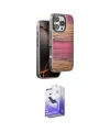 ieg™ iPhone 16 Pro Max Kılıf Atlas Minimal Özel Seri - Siyah Bilvis 5in1 5D Magic Hayalet Cam Ekran Koruyucu