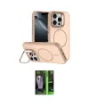 ieg™ iPhone 16 Pro Max Kılıf Çekirdek Klasik - Şeffaf 360 Full Body Arka Koruyucu