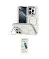 ieg™ iPhone 16 Pro Max Kılıf Çekirdek Klasik - Şeffaf Pasifik Cam Ekran Koruyucu