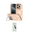 ieg™ iPhone 16 Pro Max Kılıf Çekirdek Klasik - Şeffaf Pasifik Cam Ekran Koruyucu