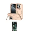 ieg™ iPhone 16 Pro Max Kılıf Çekirdek Klasik - Siyah 360 Mat Full Body Arka Koruyucu