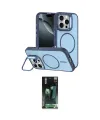 ieg™ iPhone 16 Pro Max Kılıf Çekirdek Klasik - Siyah 360 Mat Full Body Arka Koruyucu