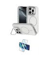 ieg™ iPhone 16 Pro Max Kılıf Çekirdek Klasik - Siyah 3D Antistatik Seramik Nano Ekran Koruyucu