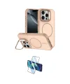 ieg™ iPhone 16 Pro Max Kılıf Çekirdek Klasik - Siyah 3D Antistatik Seramik Nano Ekran Koruyucu