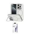 ieg™ iPhone 16 Pro Max Kılıf Çekirdek Klasik - Siyah Bilvis 3X AR HD Cam Ekran Koruyucu