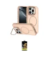 ieg™ iPhone 16 Pro Max Kılıf Çekirdek Klasik - Siyah Buffer Cam Ekran Koruyucu