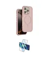 ieg™ iPhone 16 Pro Max Kılıf Çekirdek Minimal Prime - Siyah 3D Antistatik Seramik Nano Ekran Koruyucu
