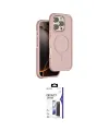ieg™ iPhone 16 Pro Max Kılıf Çekirdek Minimal Prime - Siyah Bilvis 3X AR Hayalet Cam Ekran Koruyucu