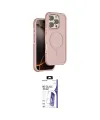 ieg™ iPhone 16 Pro Max Kılıf Çekirdek Minimal Prime - Siyah Bilvis 3X AR HD Cam Ekran Koruyucu