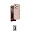 ieg™ iPhone 16 Pro Max Kılıf Çekirdek Minimal Prime - Siyah Bilvis Hayalet Cam Ekran Koruyucu