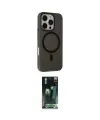 ieg™ iPhone 16 Pro Max Kılıf Çekirdek Modern Prime - Siyah 360 Mat Full Body Arka Koruyucu
