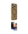 ieg™ iPhone 16 Pro Max Kılıf Çekirdek Modern Prime - Siyah 3D Antistatik Mat Seramik Nano Ekran Koruyucu