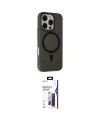 ieg™ iPhone 16 Pro Max Kılıf Çekirdek Modern Prime - Siyah Bilvis 3X AR Hayalet Cam Ekran Koruyucu