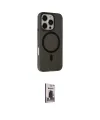 ieg™ iPhone 16 Pro Max Kılıf Çekirdek Modern Prime - Siyah Bilvis Hayalet Cam Ekran Koruyucu