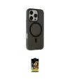 ieg™ iPhone 16 Pro Max Kılıf Çekirdek Modern Prime - Siyah Buffer Cam Ekran Koruyucu