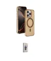 ieg™ iPhone 16 Pro Max Kılıf Doruk Doku Özel Seri - Siyah Bilvis 3D Cam Ekran Koruyucu