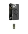 ieg™ iPhone 16 Pro Max Kılıf Doruk Doku Özel Seri - Siyah Joko Magic 5D Hayalet Cam