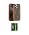 ieg™ iPhone 16 Pro Max Kılıf Doruk Form Serisi - Şeffaf 360 Full Body Arka Koruyucu