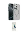 ieg™ iPhone 16 Pro Max Kılıf Doruk Form Serisi - Şeffaf Pasifik Cam Ekran Koruyucu
