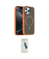 ieg™ iPhone 16 Pro Max Kılıf Doruk Form Serisi - Şeffaf Pasifik Cam Ekran Koruyucu