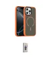 ieg™ iPhone 16 Pro Max Kılıf Doruk Form Serisi - Siyah Bilvis 3D Cam Ekran Koruyucu